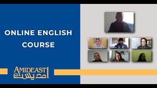 AMIDEAST Online English Course [upl. by Fesoy]