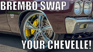 Brembo Swap your ABody on a BUDGET [upl. by Hurty]