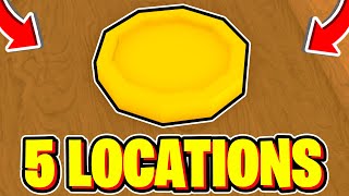 HOW TO FIND ALL 5 COIN LOCATIONS In MM2 Aim Trainer Roblox [upl. by Eicrad]