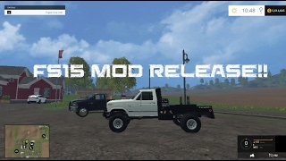 FS15 F350 Mod Release [upl. by Llij]