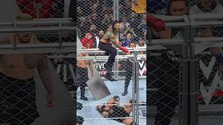 Cage locked No problem Roman Reigns will find a way 👏 SurvivorSeries WarGames [upl. by Alia890]