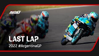 Moto3™ Last Lap  2022 ArgentinaGP [upl. by Hgielah]