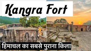 Kangra Fort  oldest fort of India 🇮🇳  himachal travel vlog [upl. by Seys40]