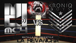 MC4 vs Silaba Kronica  Guerra de Punch [upl. by Aronas91]