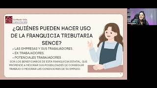 Como Utilizar la franquicia Tributaria SENCE [upl. by Leuams]