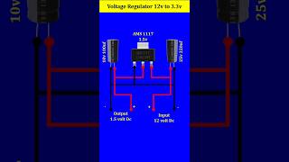 12 V DC to 15 V DC Voltage Regulator shorts electricedison voltage regulator [upl. by Aleron]