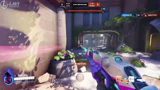 Reaching top 500 with lavicheats in overwatch 2 [upl. by Leumhs]