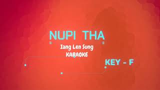 Nupi Tha  Karaoke Key F [upl. by Etna840]