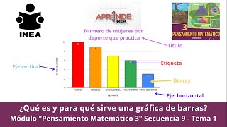 ¿Qué es y para qué sirve una gráfica de barras [upl. by Cowan]