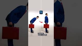 How to change body shape Photoshop Tutorial [upl. by Ardnuaek]