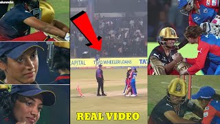 Smriti Mandhana Richa Ghosh get emotional as RCB lose thriller to Delhi Capitals richaghosh wpl [upl. by Decrem]