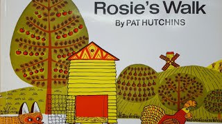 Rosies Walk  Pat Hutchins  English story for children  read aloud  listen  노부영 [upl. by Ahsiekam40]