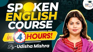 Spoken English Course in 4 Hours by Udisha Mishra ma’am  English Classes for Beginners [upl. by Jefferson]