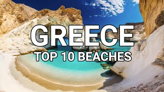 Top 10 Best beaches in GREECE 2024 [upl. by Maletta278]