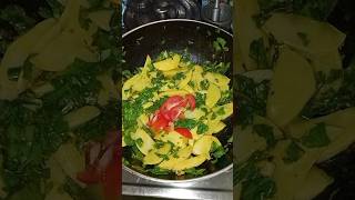 पालक ki sabji 😋😋trending viralshort tasty food explore viralvideos [upl. by Nitsirt]