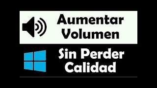 Como AUMENTAR el VOLUMEN de mis AUDIFONOS en PC  Aumentar Volumen Sin Perder Calidad de Sonido ✔️ [upl. by Stimson365]