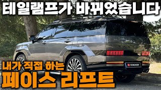 신형싼타페 1년만에 테일램프 변경했습니다 l 개뼈다귀 탈출 l 후면 개선 [upl. by Wilscam]