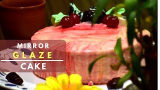 Mirror Glaze Cake  Glaze Cake  Easy Cake Recipe  Best Cake Decoration  Desserts by Flavors [upl. by Lopes]