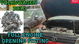 VW Polo engine timing with full opening fitting  Volkswagen polo overheating problem [upl. by Liam]