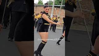 💃 Odalys 🎵musicband palillonas desfile cachiporras viralvideo belleza bastoneras [upl. by Sennahoj]