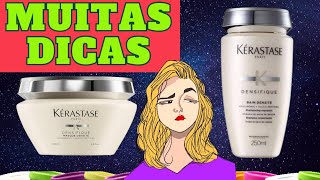 UMA VERDADE SOBRE A LINHA DENSIFIQUE KERASTASE [upl. by Lia]