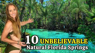 Top 10 Florida Springs You Have to See to Believe [upl. by Eekcaj639]