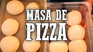 ¿Cómo hacer masa de Pizza Napolitana  Slucook [upl. by Aleicarg620]