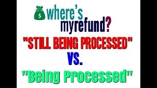 Being Processed vs Still Being Processed [upl. by Ignatia]