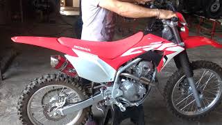 Escapamento ViolaRacing CRF 250 F 2019 [upl. by Yrahk]