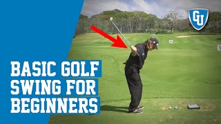 Basic Golf Swing for Beginners [upl. by Neumark]