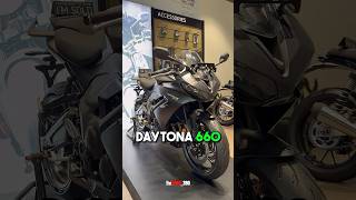 Daytona 660 Launched shorts biker daytona triumph [upl. by Paolo]