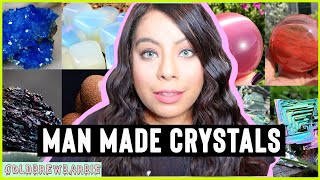 10 MAN MADE CRYSTALS  ARE YOUR CRYSTALS MAN MADE  FAKE CRYSTALS [upl. by Yntrok]