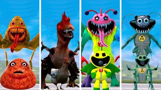 EVOLUTION OF NEW SMILING CRITTERS UPDATE VS ALL POPPY LAYTIME CHAPTER 3 Garry Mod [upl. by Lihka131]