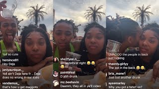 LYNDEJA BRAGS ABOUT HER NEW GF 😊 THROWS SOME SHADE AT RAYSOWAVYY ❓🤔 [upl. by Ilrebmyk]