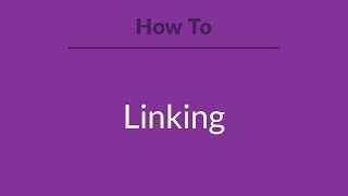 How To Linking [upl. by Mccomb]