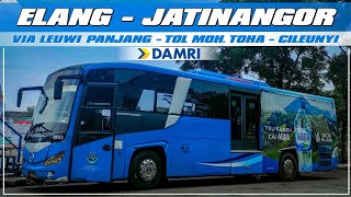 DAMRI Elang  Jatinangor  Trayek Yang Bertahan Disaat Yang Lain Dinonaktifkan [upl. by Retepnhoj]