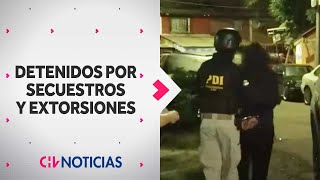 POR SECUESTRO Y EXTORSIÓN a dueño de una botillería fueron detenidos ocho delincuentes [upl. by Nylknarf218]