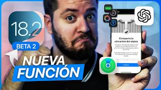 iOS 182 beta 2 TODAS las NOVEDADES y CAMBIOS IMPORTANTES ANÁLISIS COMPLETO [upl. by Anawait422]