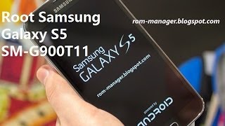 Root Samsung Galaxy S5 SMG900T1 [upl. by Nhabois936]