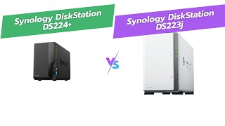 🔄 Synology DS224 vs DS223j Comparison 🖥️💾 [upl. by Sirovart556]