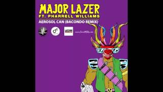 Major Lazer  Aerosol Can Ft P W Bacondo Remix [upl. by Searby]