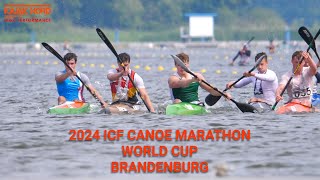 2024 ICF CANOE MARATHON WORLD CUP BRANDENBURG canoemarathon Kanumarathon canoe kanusport kanu [upl. by Atinehc]