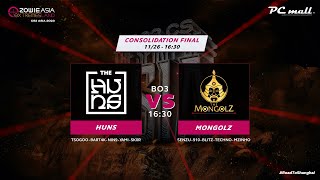 MONGOLZ vs HUNS  PCmall Zowie Cup 2023  Consolidation Final  eXTREMESLAND MN Qualifier [upl. by Favata631]