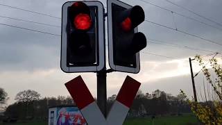 Bahnübergang Ganderkesee Dorfstraße  Railroad Crossing  Spoorwegovergang [upl. by Eimak]