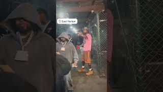 Icewear Vezzo Links With Dave East for Extra Raccs Video In Harlem icewearvezzo [upl. by Grory987]