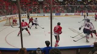 Winterhawks vs TriCity Americans 222018 [upl. by Pacian273]