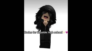 Codes for bayside high school urfavperson💗 [upl. by Igig]