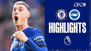 Chelsea 42 Brighton  P4LMER bags ALL FOUR  HIGHLIGHTS  Premier League 202425 [upl. by Ateekram]