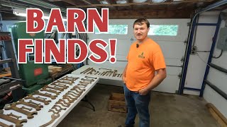 100 Year Old Wrenches Found at Barn Sale  Antique Tool Haul [upl. by Lanam]