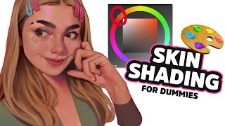 Skin Shading Tutorial Digital Painting [upl. by Laehcimaj]